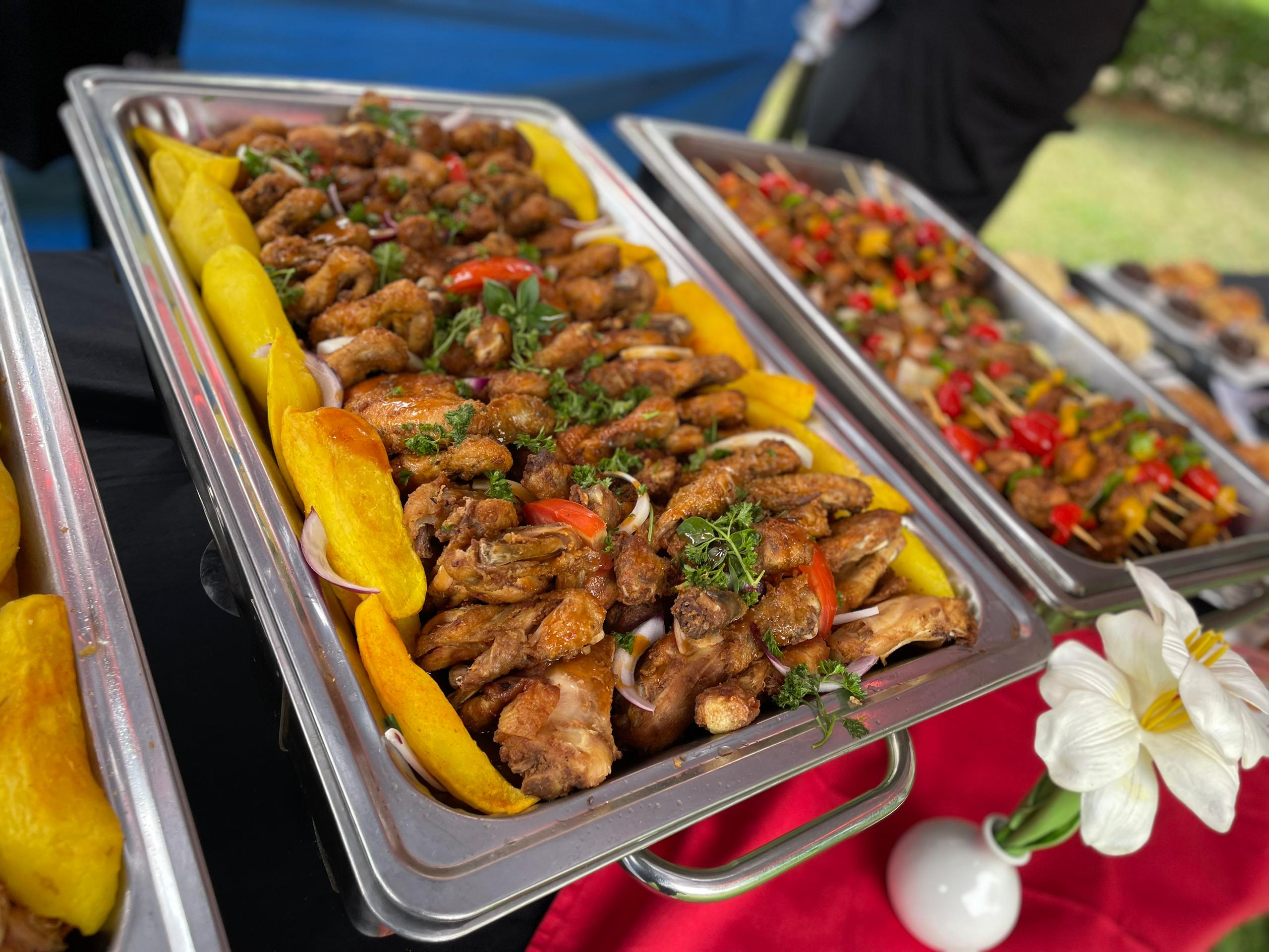 Grilled Chicken with Rice